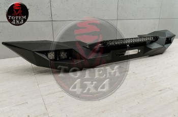 Paragolpe delantero soporte winch y led Jeep Wrangler JK 